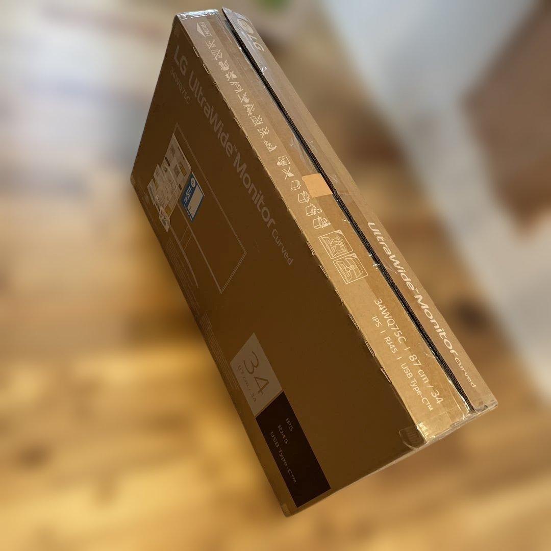 LG モニター ディスプレイ 34WQ75C-B 34インチ