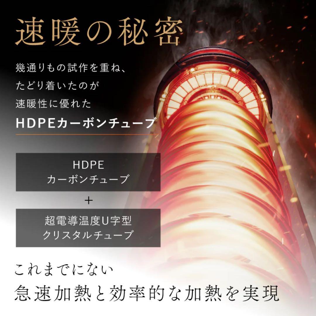 【3秒で速暖】NIPLIFE 電気ヒーターNUKUREA