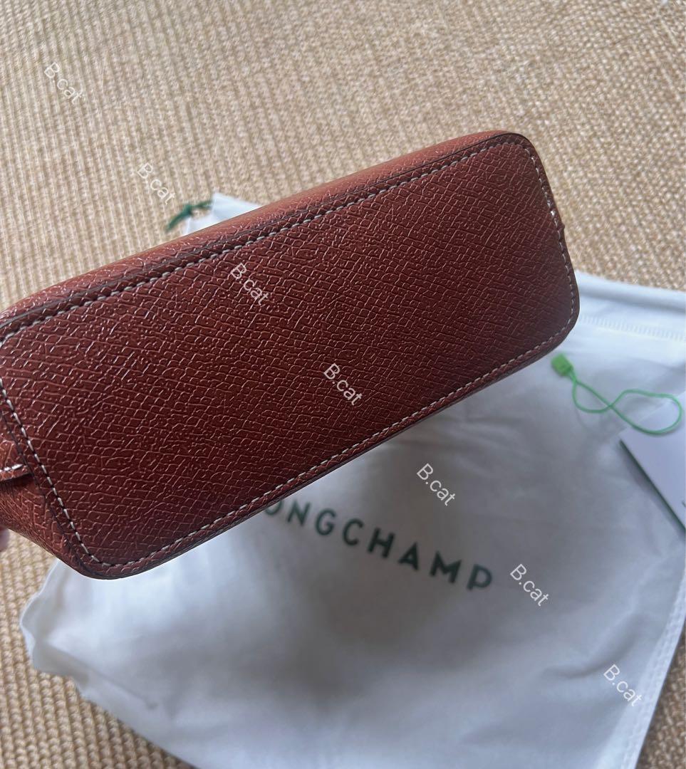 新シーズンLongchampエピュレ テクスチャードレザーミニバッhip