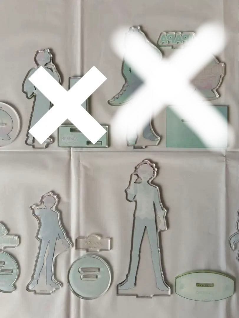 【カラフルピーチ】アクリルスタンド じゃぱぱ9点セット(バラ売り1個〜◯)