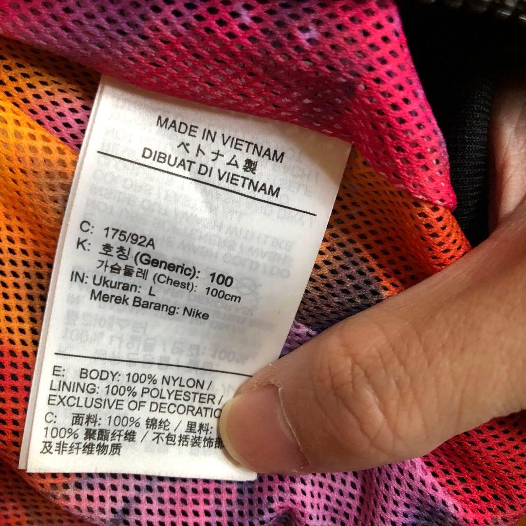 【希少•美品】NIKE×FUTURA ウィンドランナー　ジャケット　Lサイズ