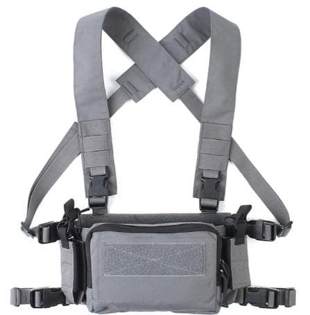 PEW Tactical HSPスタイル D3CRMチェストリグ ウルフグレー