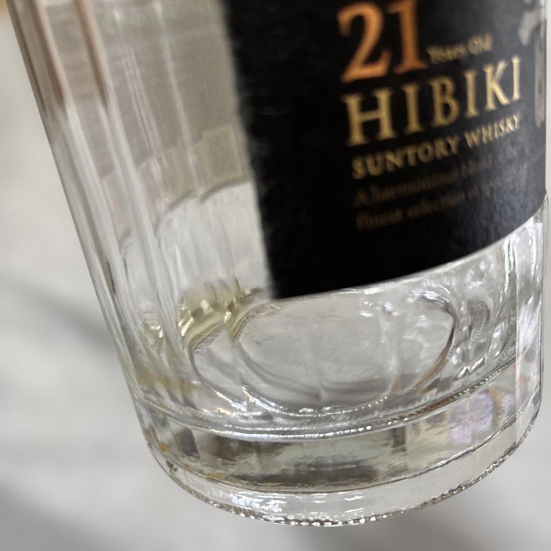 Hibiki 21年 ブレンデッドウイスキー 750ml☆空瓶、箱