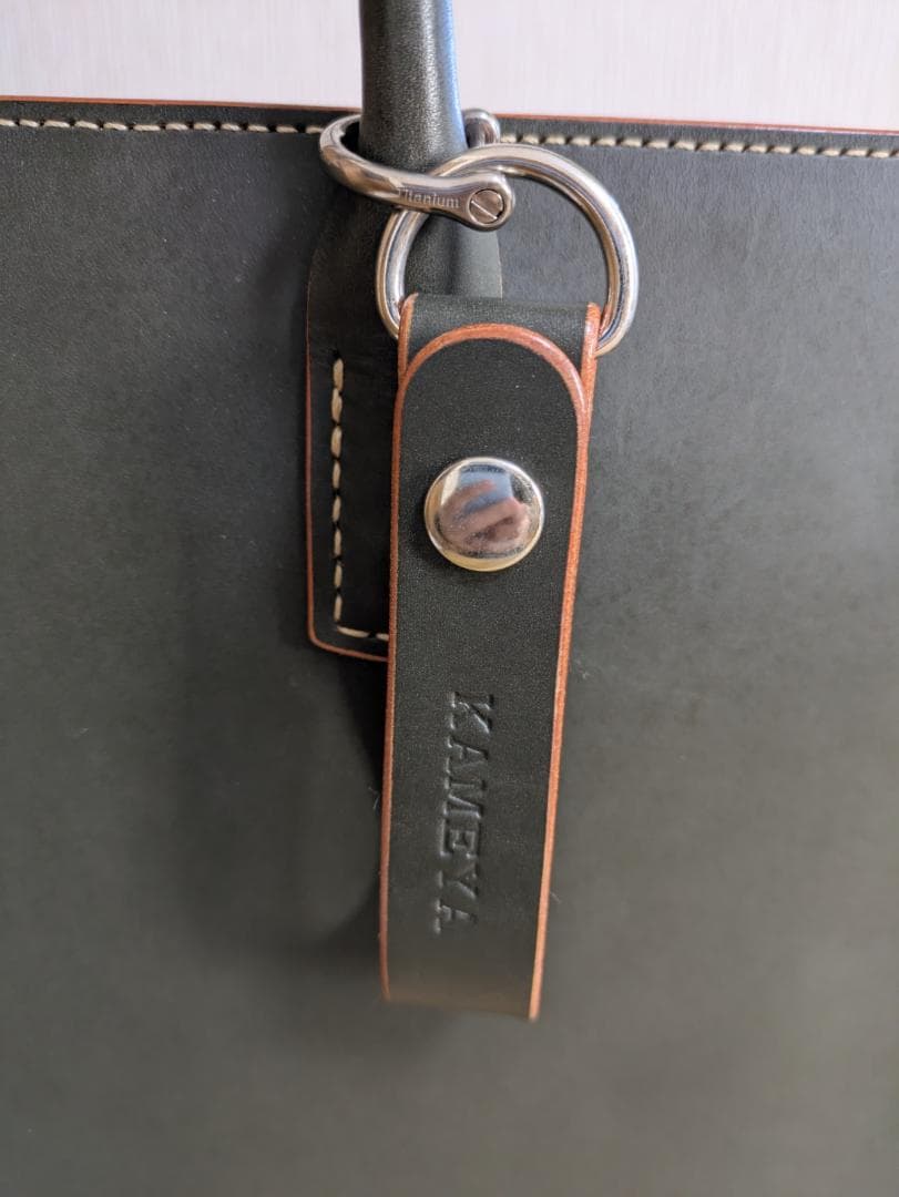 【超レア】亀屋革具製 受注後生産オーダーメードビジネスバック