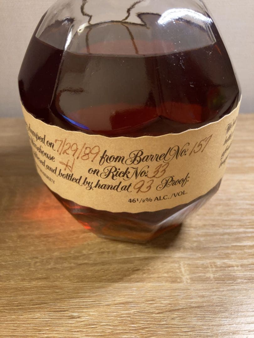 ブラントン　ウィスキー　750ml バーボン　whiskey 89年　冊子付き