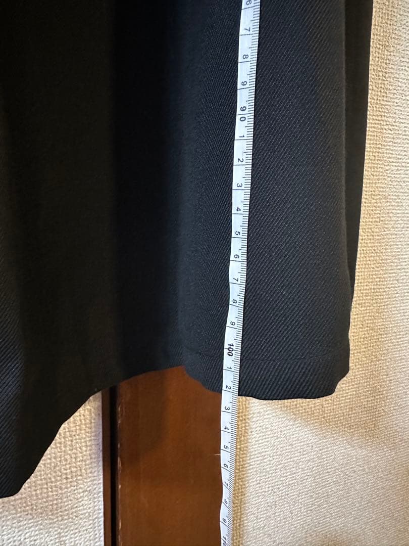 フラップ付ワイドパンツ