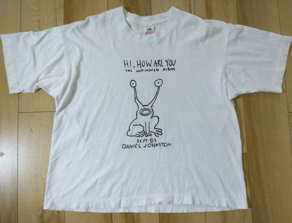 Daniel Johnston Tシャツ 90s前半購入 両面プリント