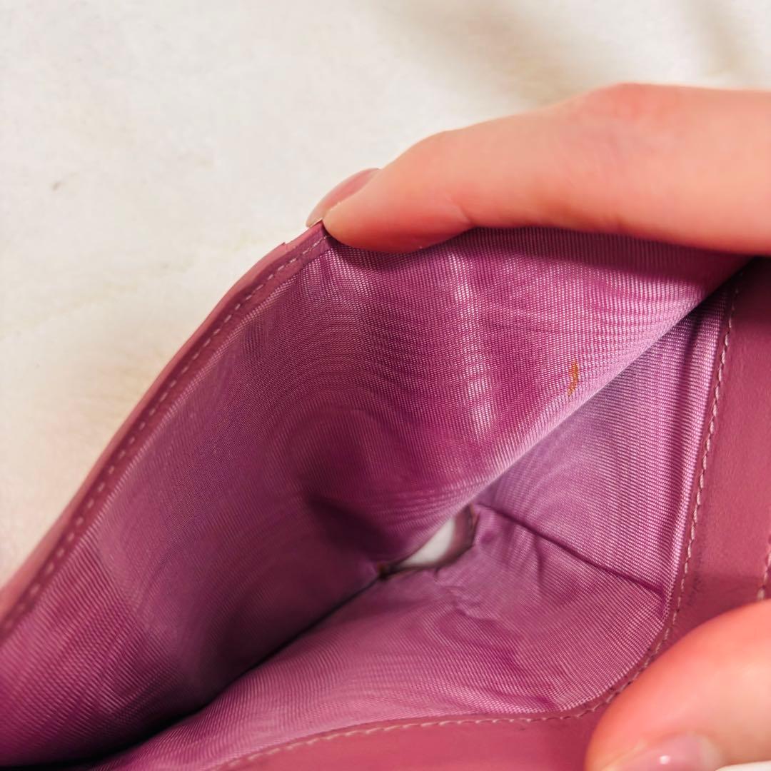 ディオール　Lady Dior Lotus ウォレット