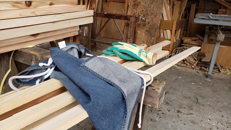 ちぱこ　ガーゼ素材の手ぬぐいをお飾りいただく額