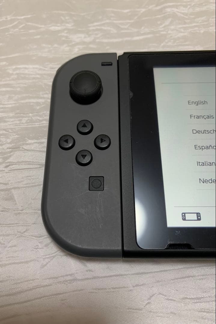 【美品】NintendoSwitchグレー キャリングケース付き