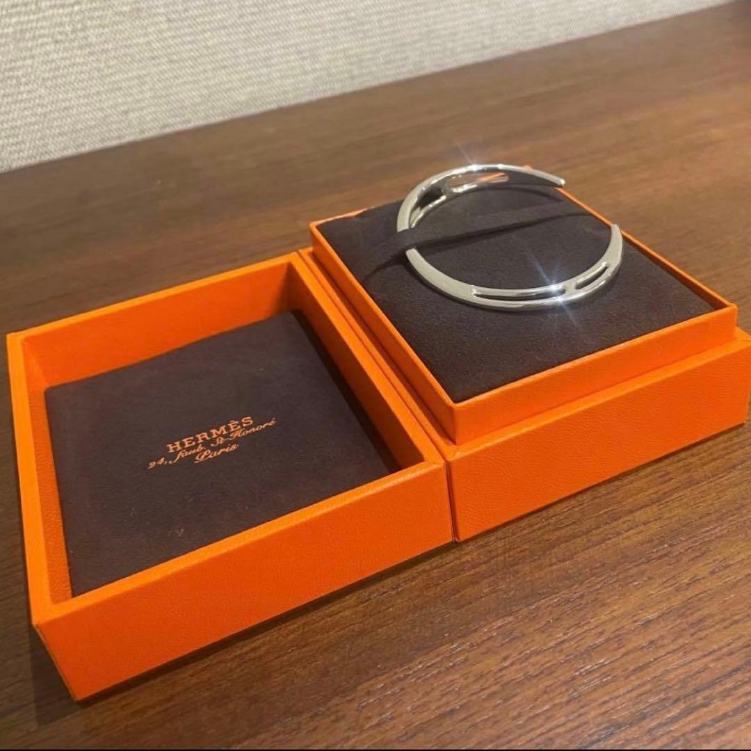 HERMES エルメス シェーヌダンクル パンク バングル ブレスレット