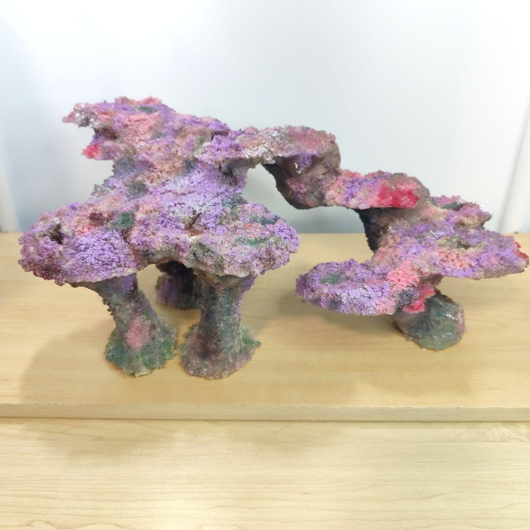 ❖新品アク抜き不要 人工ライブロック 60cm海水水槽用 レプリカ 多孔質安い7