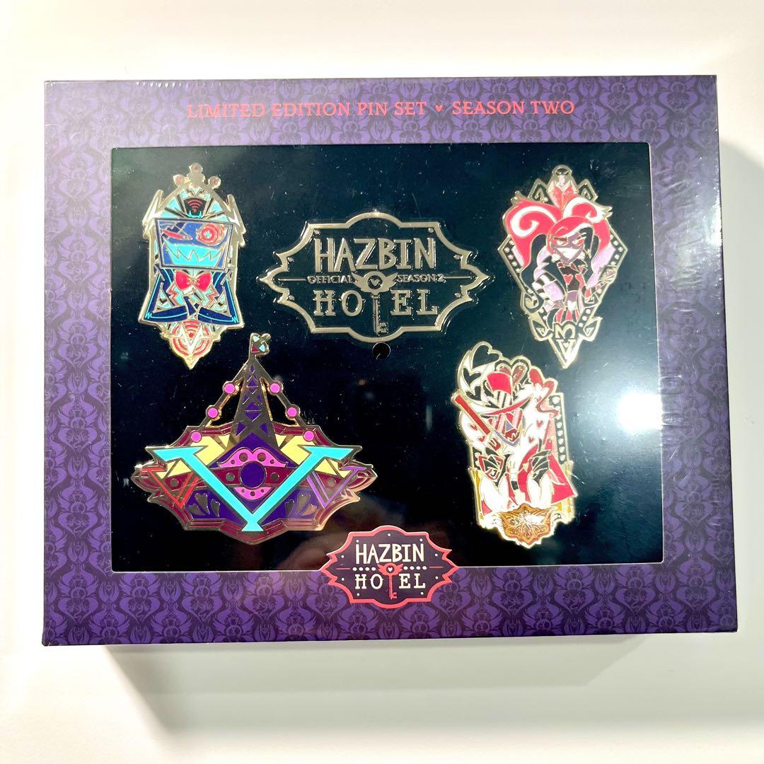 ハズビンホテル プレオーダー限定 ピンバッジ ピンズ ヴォックス ヴァレンティノ