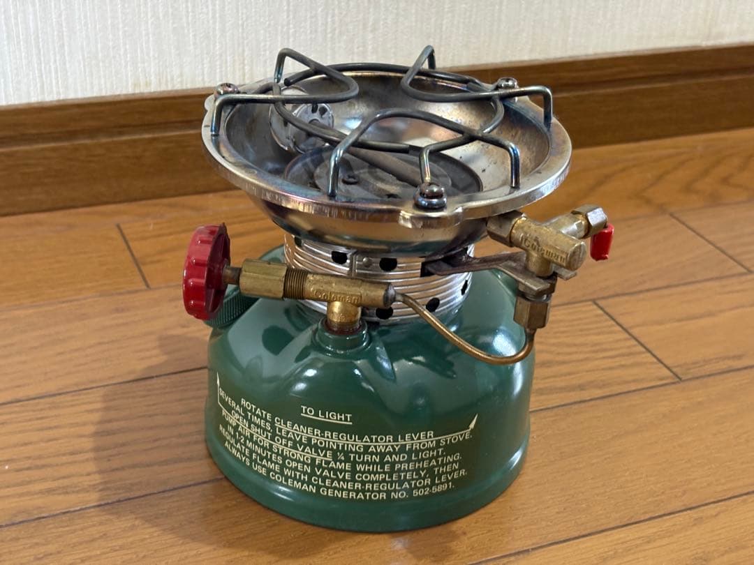 コールマン502-700シングルバーナー　スポーツスター元箱ケース付き