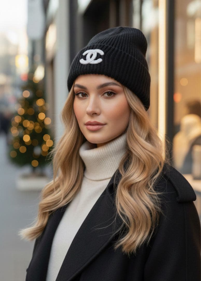 CHANEL シャネル　ニット帽　ノベルティ