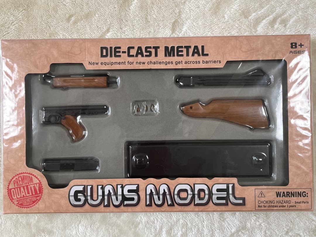 FAMOUS GUNS ダイキャスト製 モデルガン　1/6スケール　6点セット