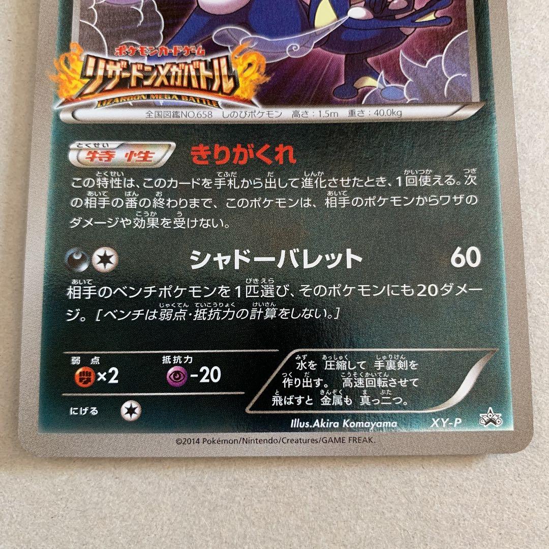 ゲッコウガ　リザードンメガバトル　大会プロモ