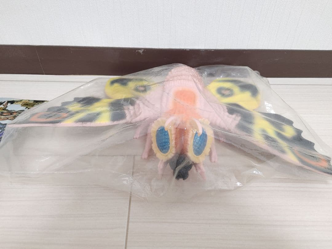 〘超絶蔵出し品〙マーミット世紀の大怪獣シリーズ モスラ(成虫１期)ソフビ