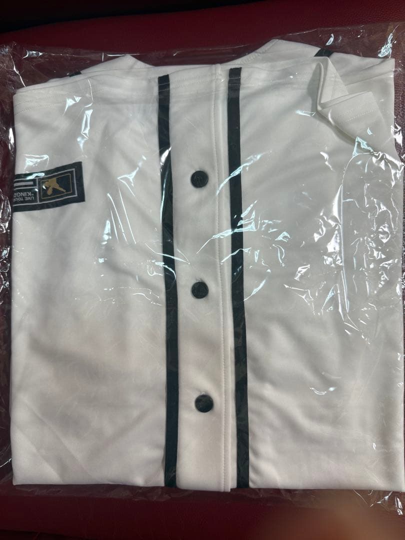 三代目　ベースボールシャツ　WHITE　白