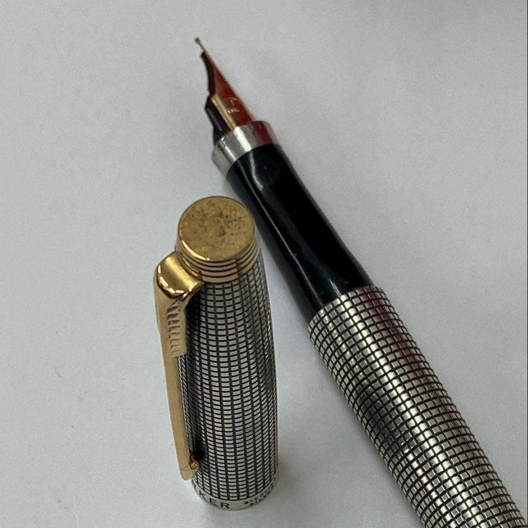 【希少】【ヴィンテージ】PARKER STERLING SILVER万年筆