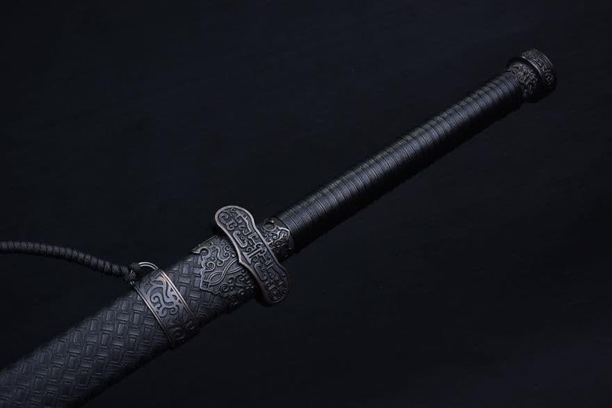 武具　刀装具　日本刀　模造刀 横刀 直刀 曲龍