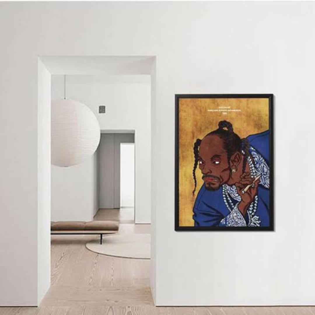 【レア美品】APPLEBUM Snoop Dogg 浮世絵ポスター