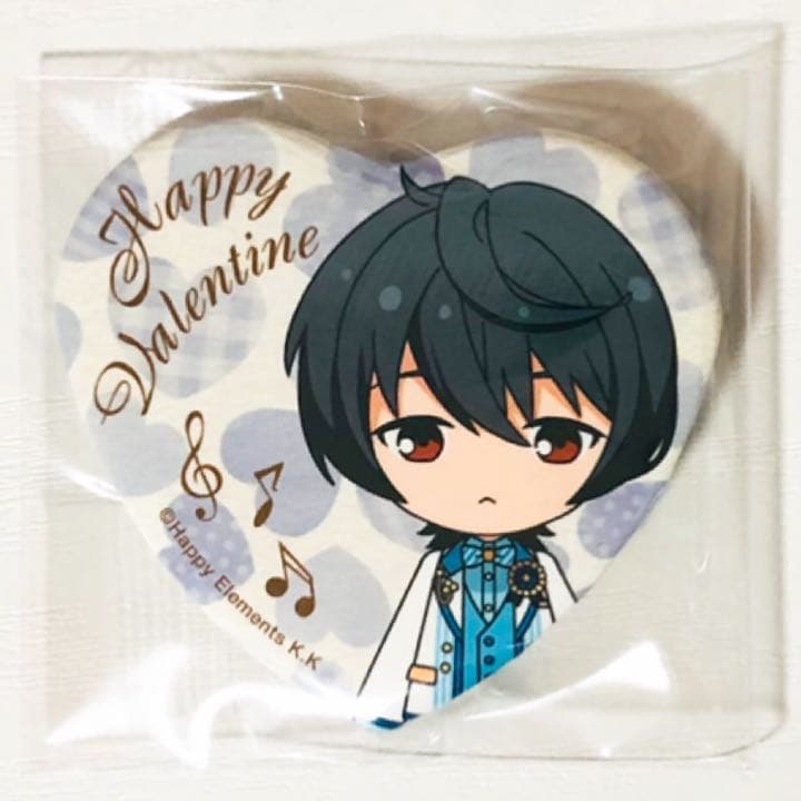 新品★あんスタ【零＆薫＆晃牙＆凛月】バレかく★特典★ハート缶バッジ★セット