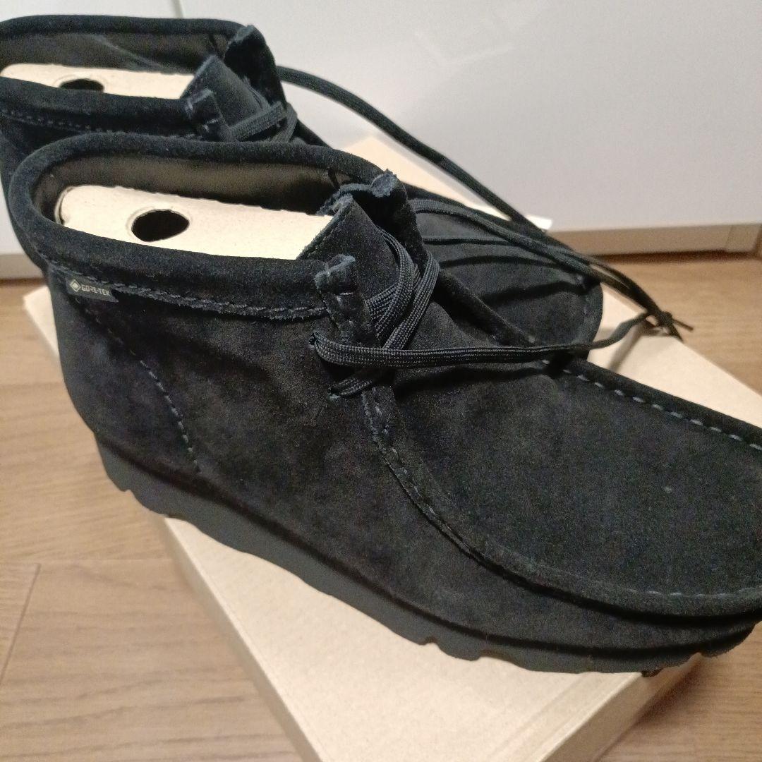 新品未使用 Clarks ワラビー ゴアテックス UK8 1/2 クラークス