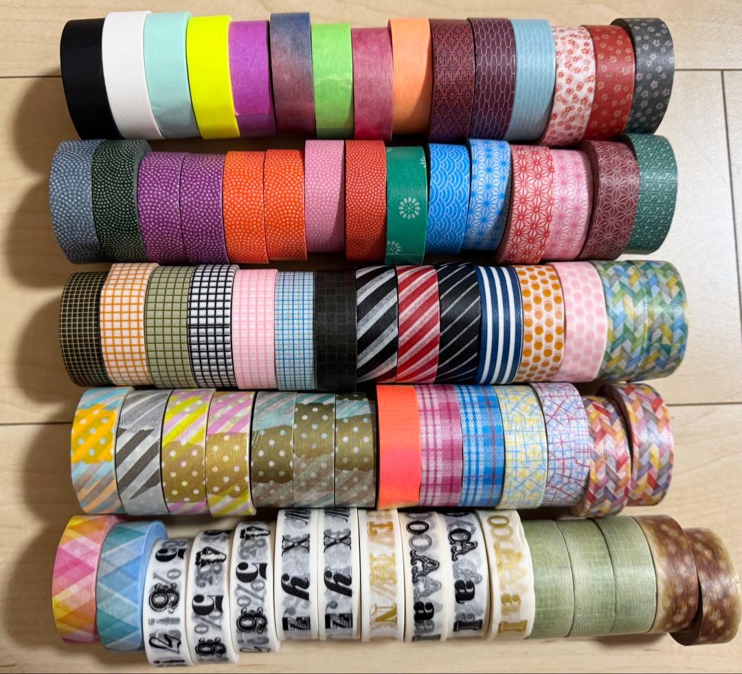 第4弾 未使用マステ mt 560本 ミナペルホネン含む