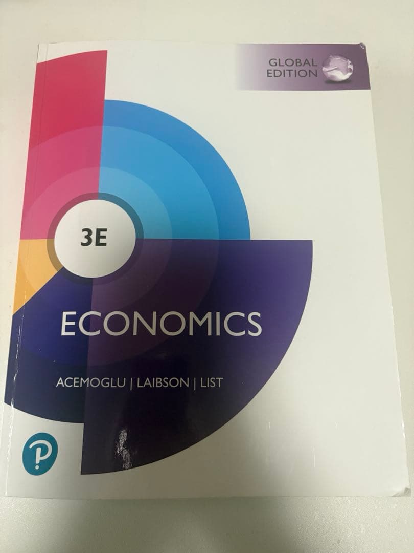ビジネス・経済 3E Economics ACEMOGLU LAIBSON LIST