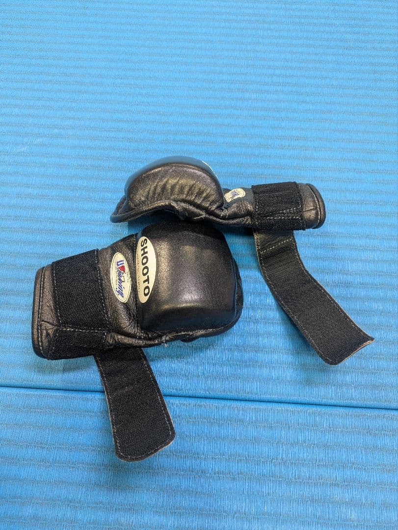 SHOOTO オープンフィンガーグローブ 黒 Winning製　Mサイズ　MMA