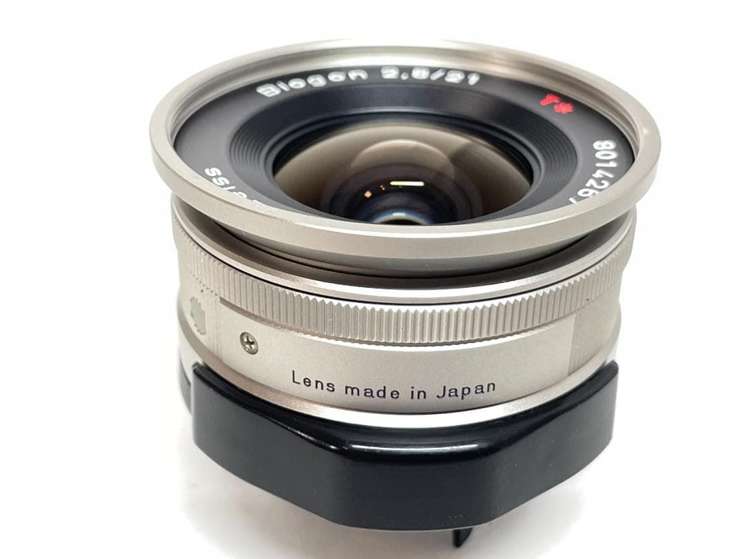 ケース付き CONTAX Biogon T 21mm F2.8＋GF-21