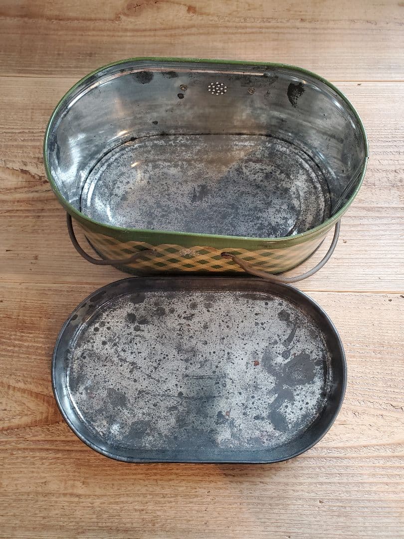 アンティーク ティン缶 ビンテージ缶