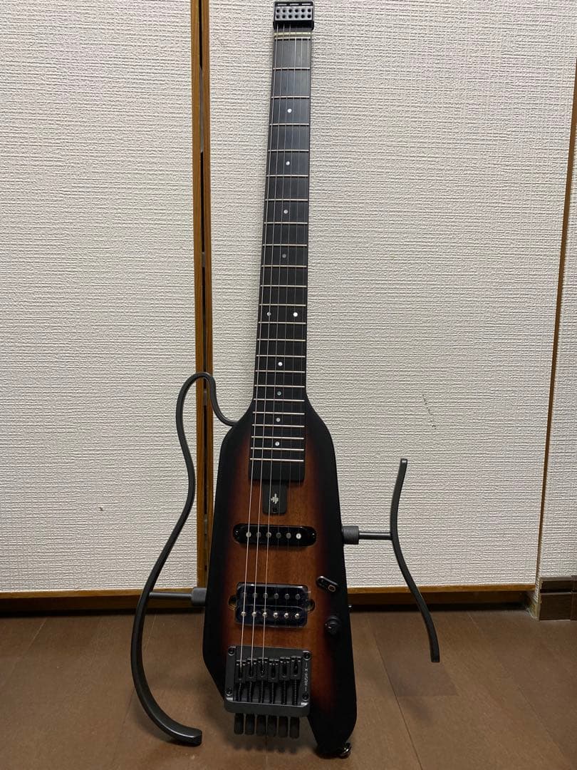 DONNER HUSH-Xトラベルギター/マホガニーボディ/アルニコVほぼ未使用