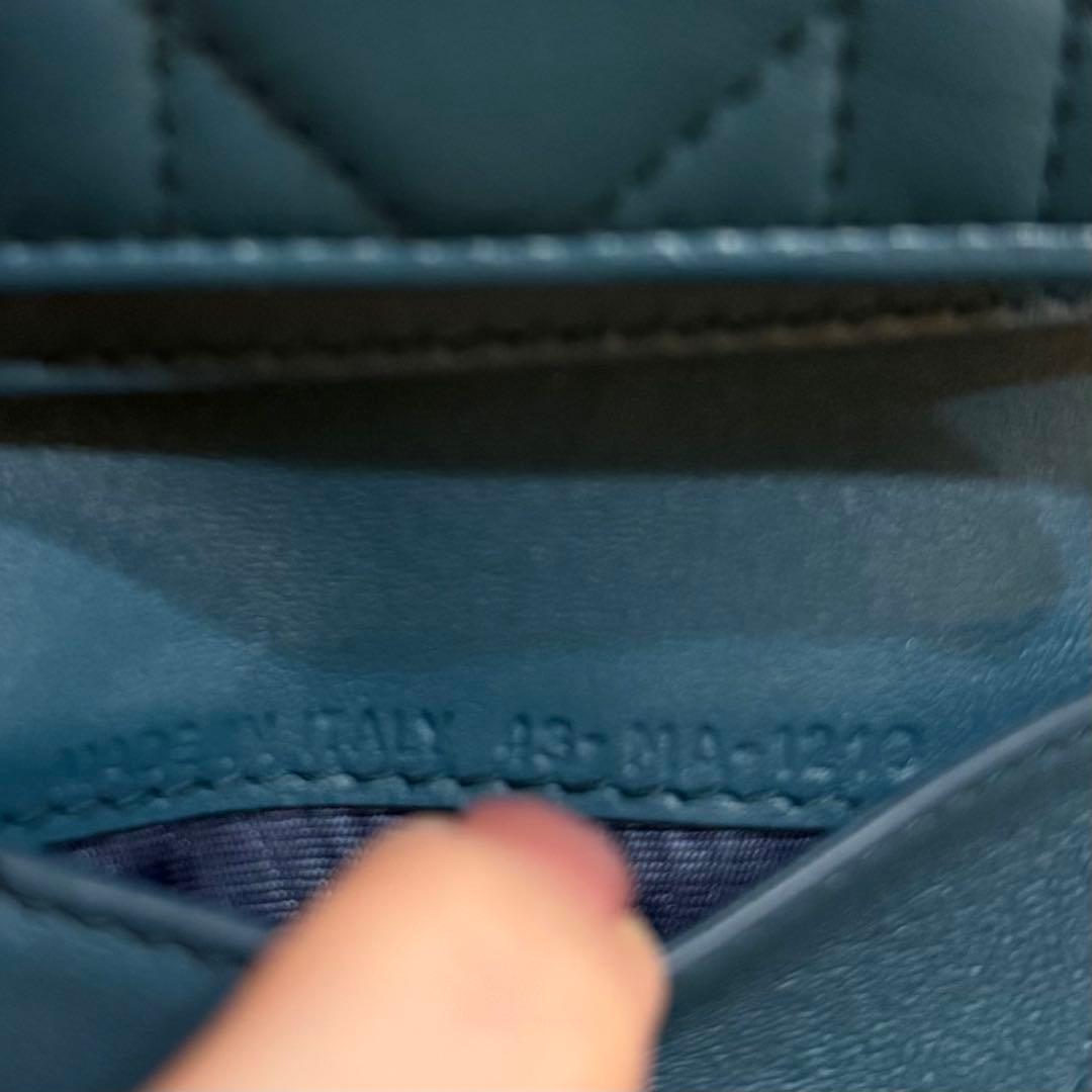 Dior ディオール レザー 三つ折り 財布 ウォレット