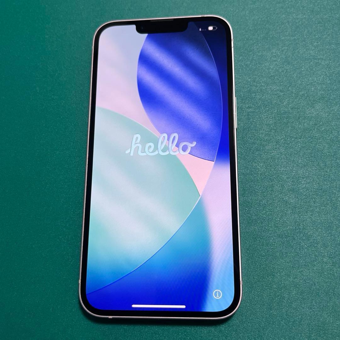 【中古】iPhone 13 ピンク 256GB ①