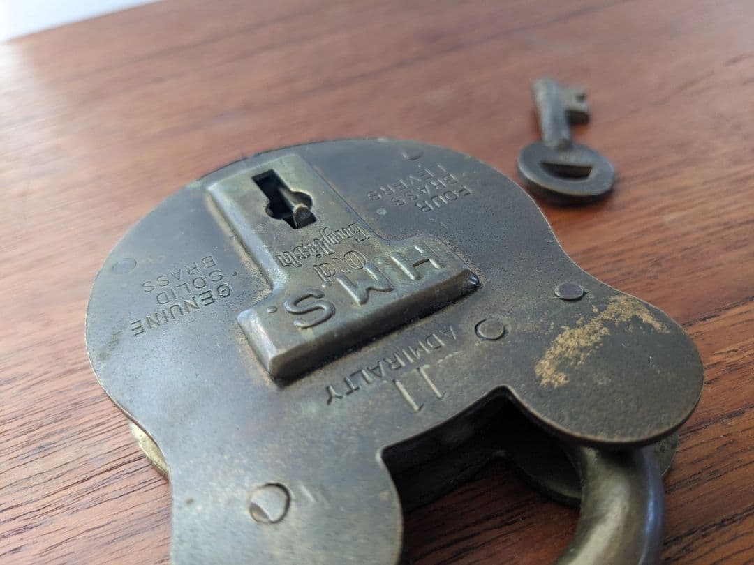 値下げ！アメリカ製　アンティーク　南京錠　ヴィンテージ