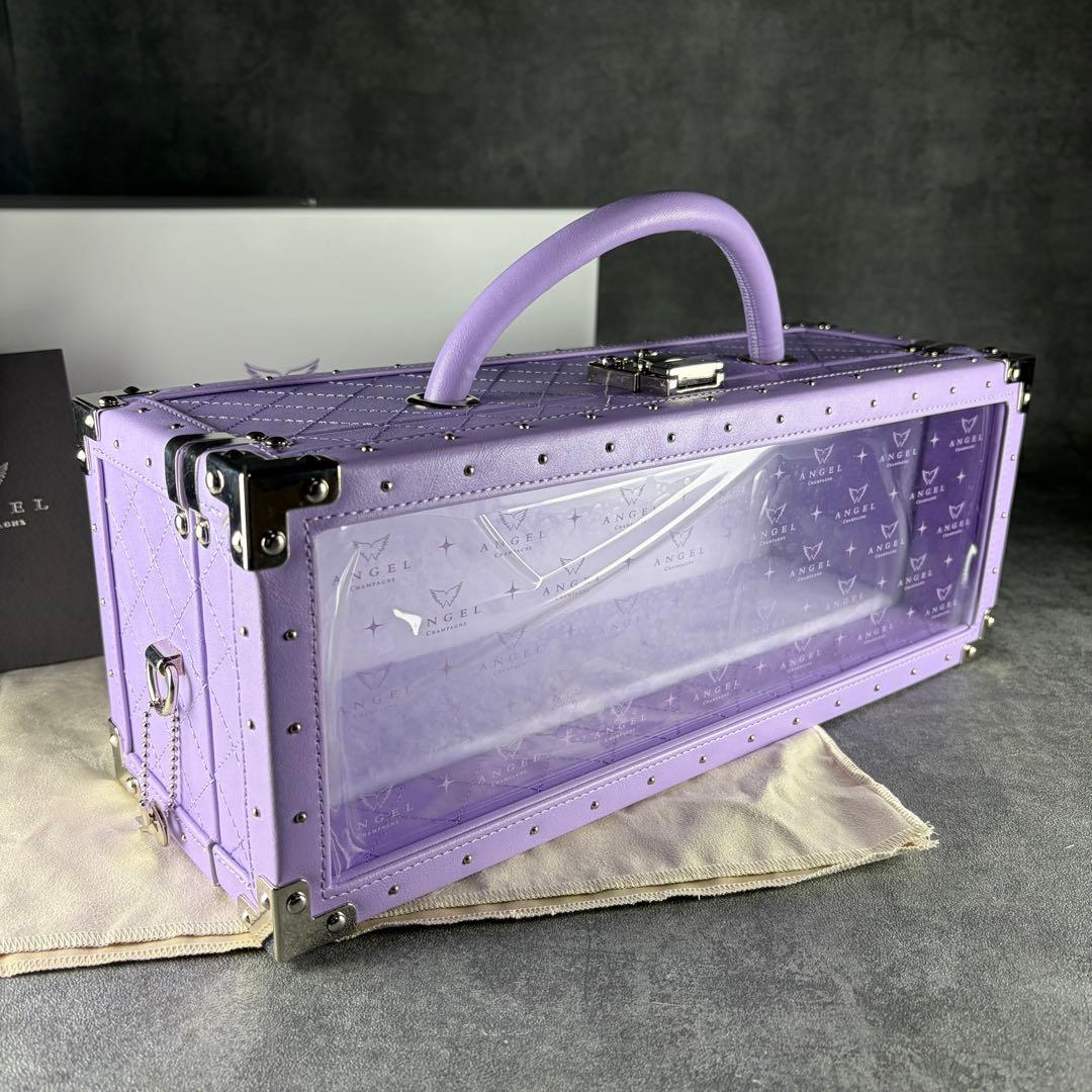 エンジェル　シャンパン　ドゥミセック　パープル　レザー　ロゼ　586