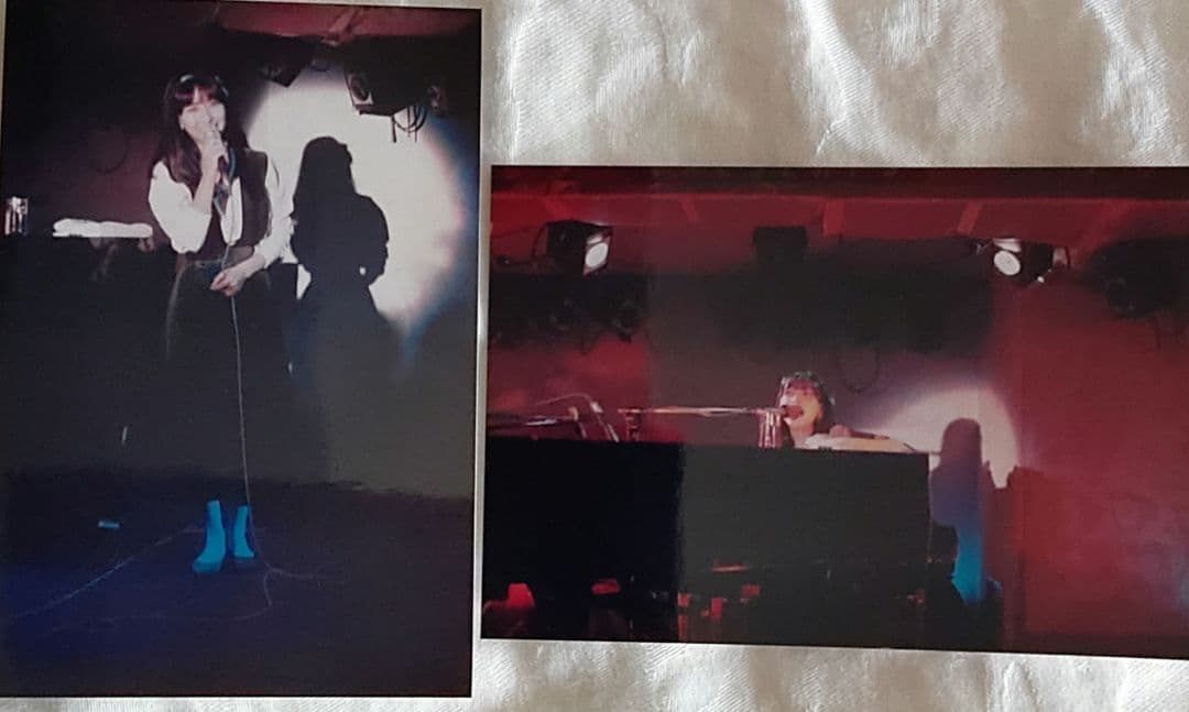 岡村孝子 コンサート 生写真　2枚