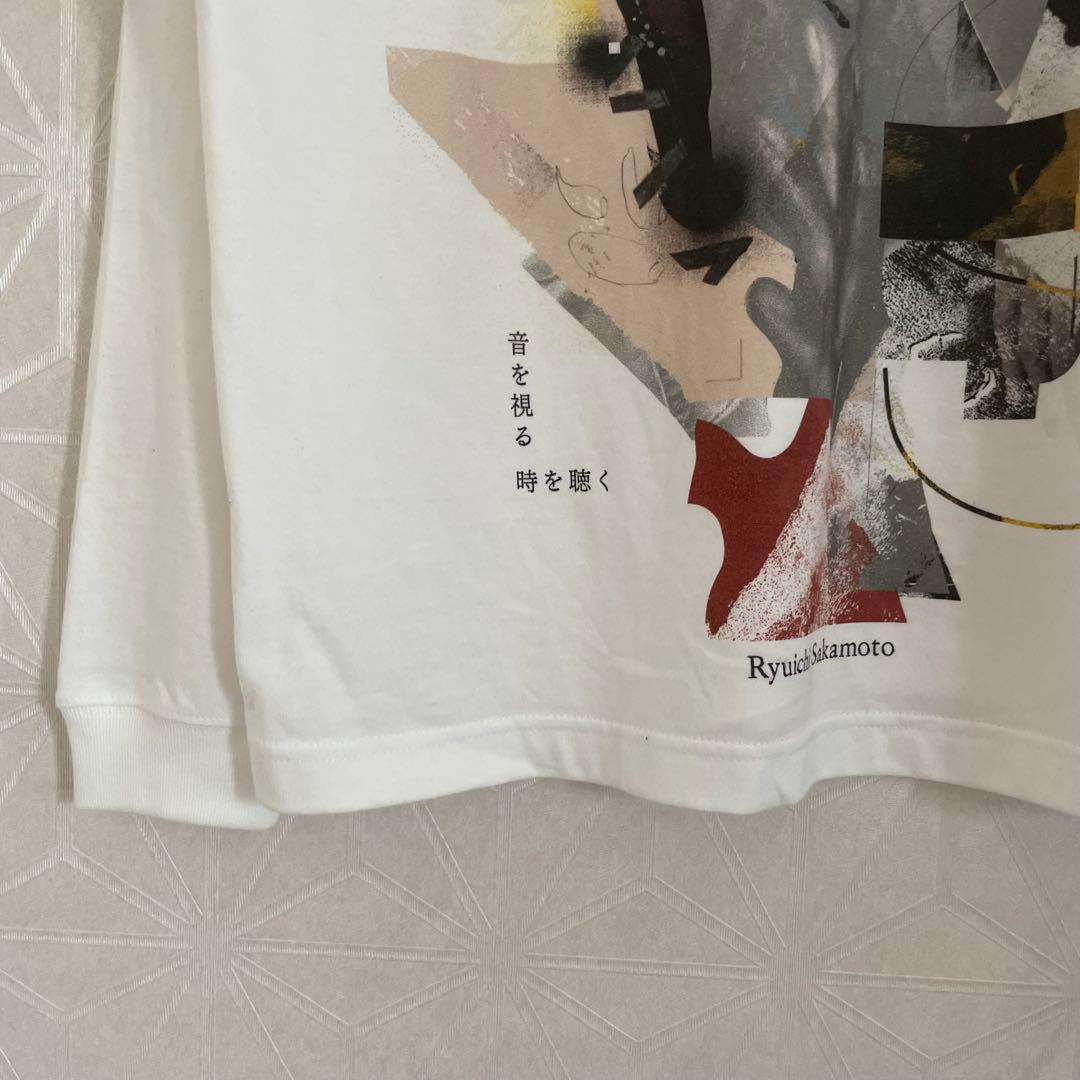 【希少品.希少サイズ】⧫ 坂本龍一 | 音を視る時を聴く 長袖Tシャツ（ロンT）