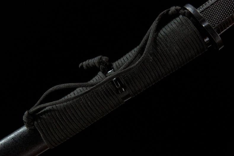 戦術刀 ロングタイプ 古兵器 武具 刀装具 鍛造打 鋼刀 冷兵器 黒武者 武士道