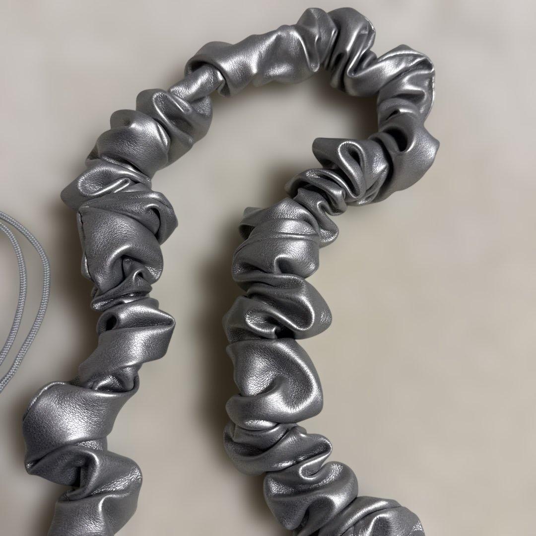 topologie トポロジー ボトルサコッシュ　バンジー シルバー