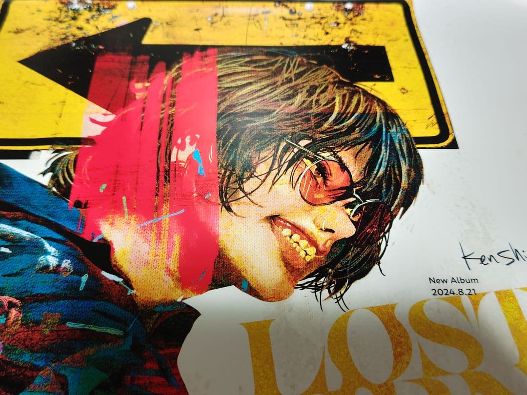 米津玄師 LOST CORNER 発売告知 ポスター B2大