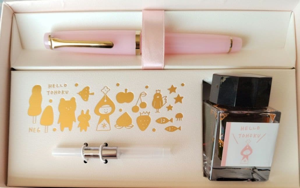 mizutamaさん 万年筆　NE6 春風、花びより 値下げしました