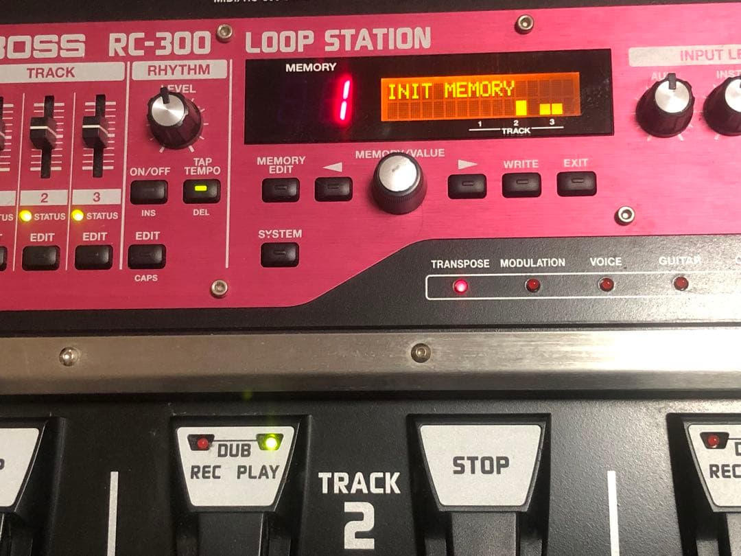 BOSS RC-300 ルーパー loop station ケース付き