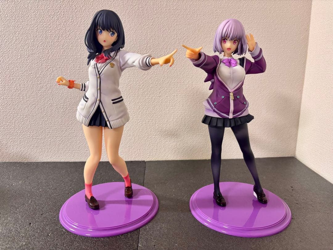 SSSS.GRIDMAN 宝多六花 新条アカネ 1/6 フィギュア　プルクラ