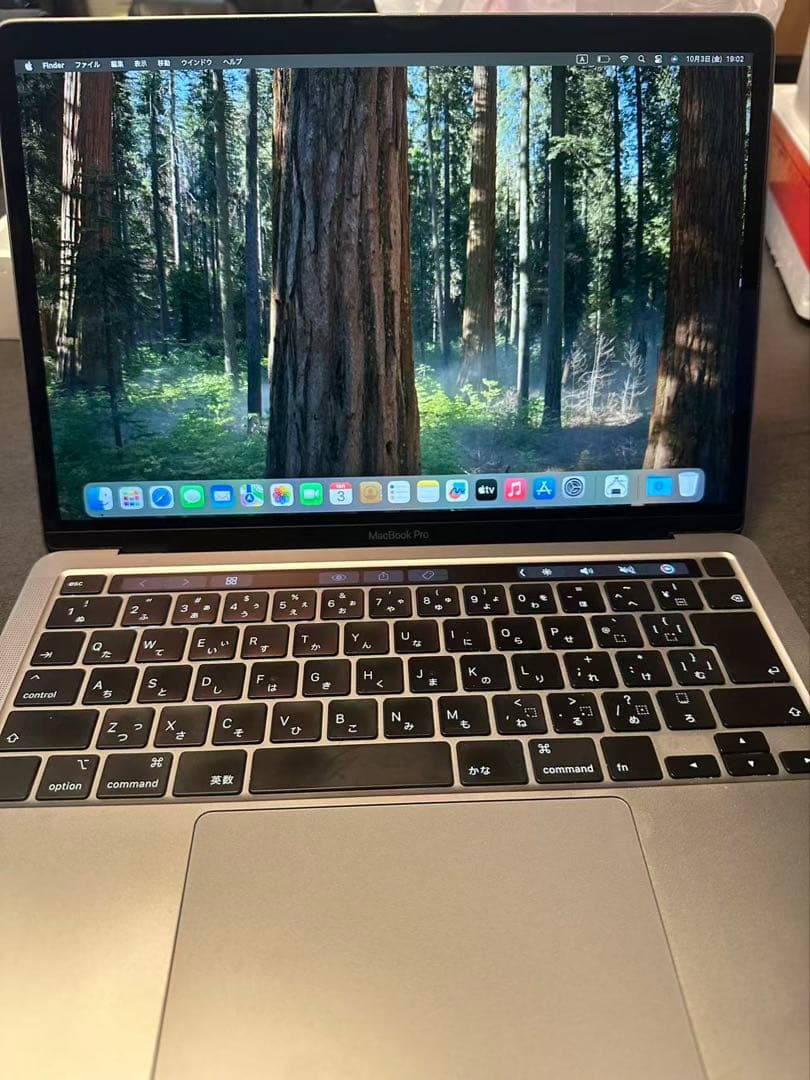 Macbook Pro 2020 32gb SSD2tb 充放電162回 国内版