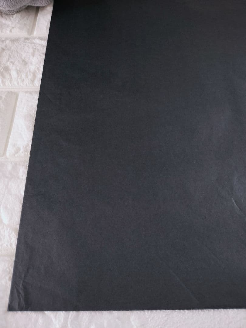 No.⑬　ラッピングペーパー　無地5色×各10枚　計50枚　むらさき系