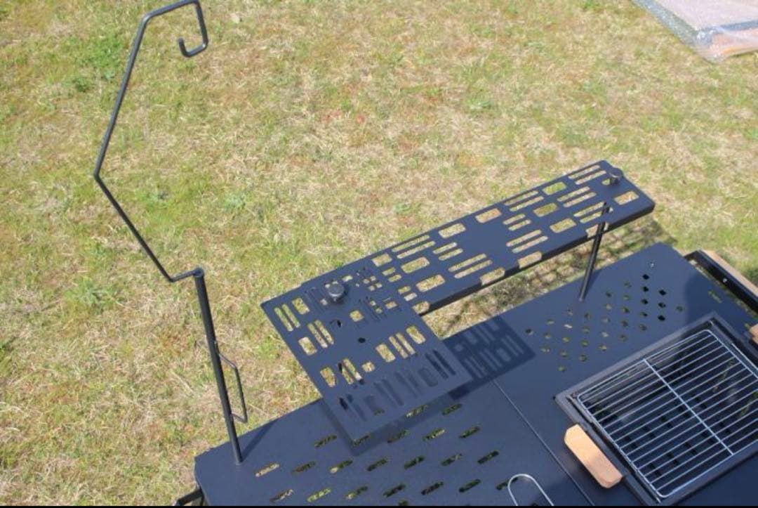 バーベキューアイアンテーブル FX-7165ver2 アイアンBBQローテーブル