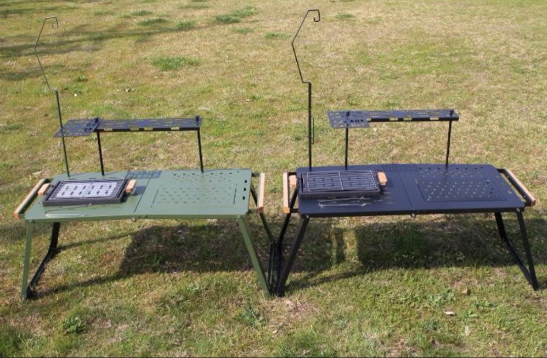 バーベキューアイアンテーブル FX-7165ver2 アイアンBBQローテーブル